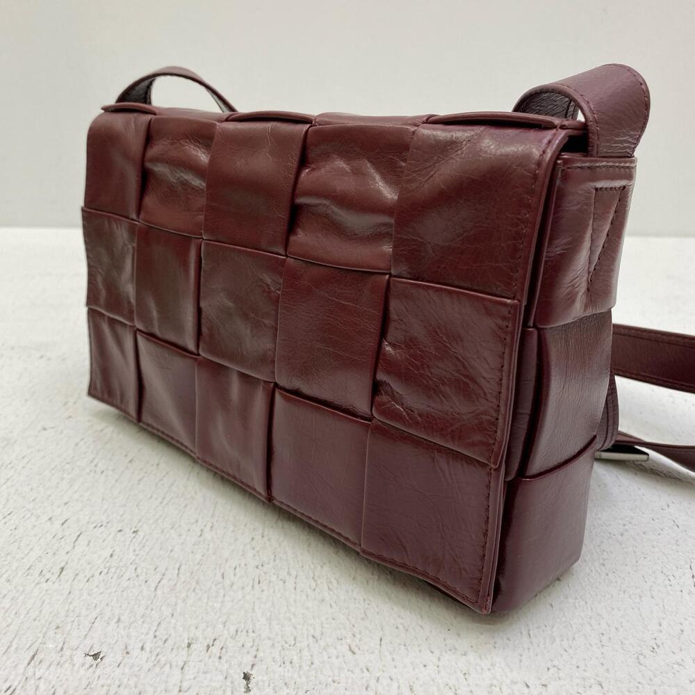 BOTTEGA VENETA Cassette Intrecciato Shoulder Bag